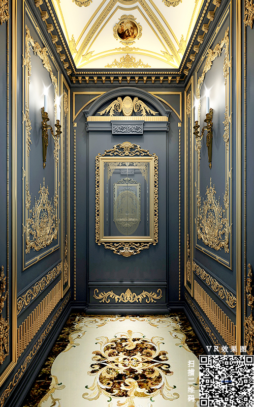 电梯轿厢 宫殿
