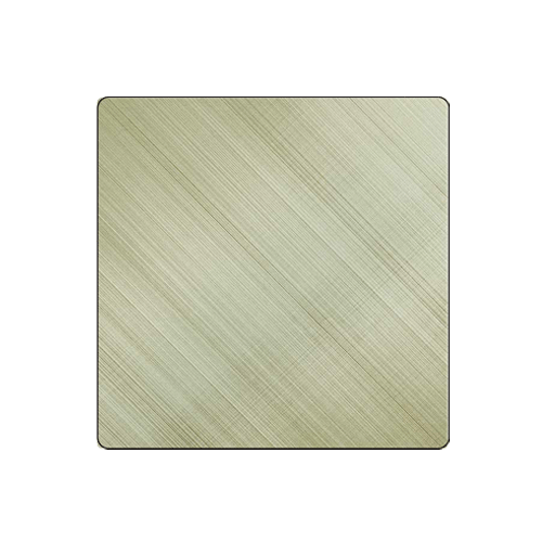 发纹不锈钢板 YS-2060 交叉发纹铂金色