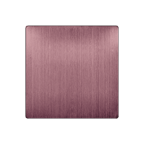 发纹不锈钢板 YS-G-2069 胭脂红